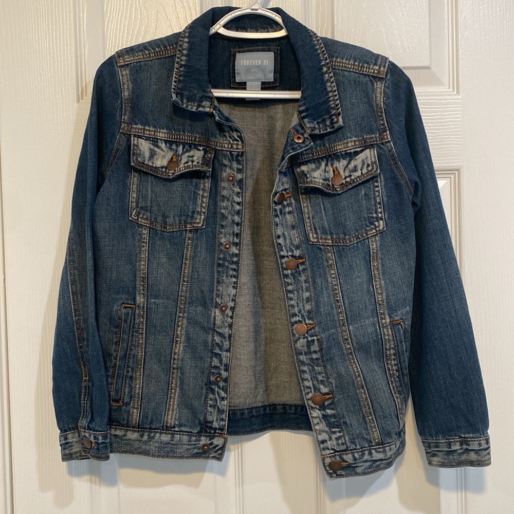 Like New Forever 21 Denim Jacket